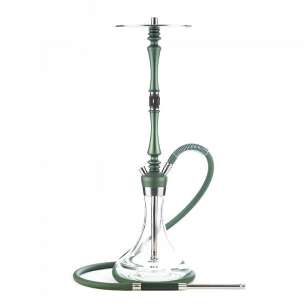 Кальян Hoob Mars Pro British Racing Green X Stainless Steel Prima Pro Дымчатый X Gold в Сыктывкаре