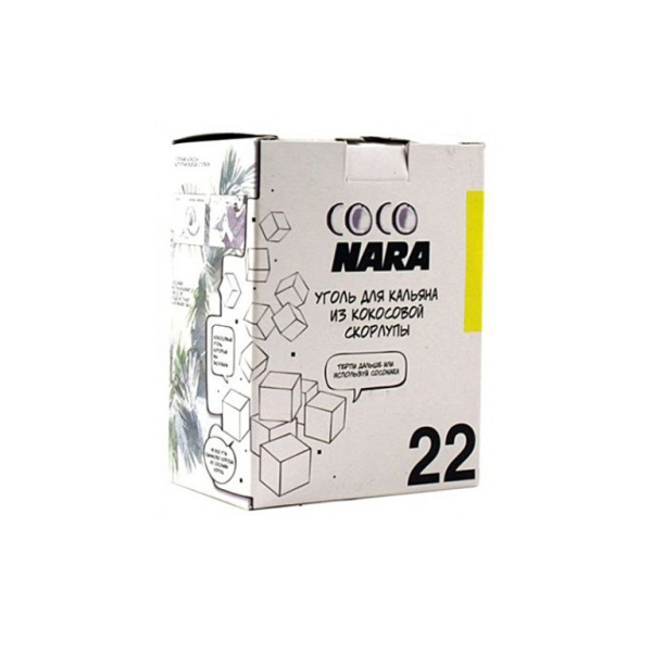 Уголь CocoNara 22мм для кальяна - 24 шт в Сыктывкаре