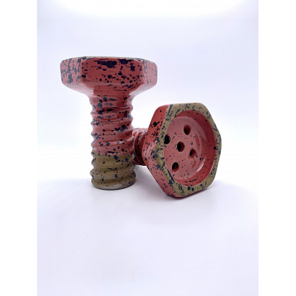 Чаша Thor Evil Screw Bowl Clay Красно Розовый в Сыктывкаре