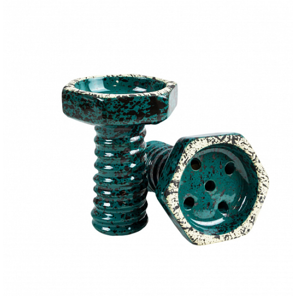 Чаша Thor Evil Screw Bowl Glaze Бирюза Сплошной в Сыктывкаре