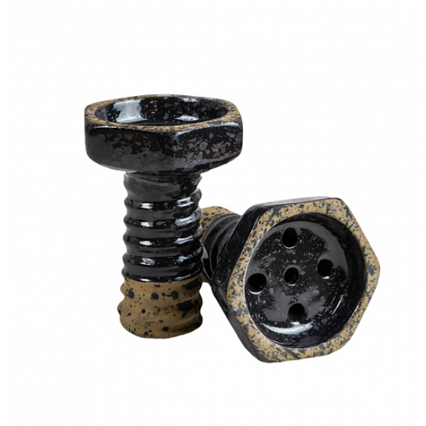 Чаша Thor Evil Screw Bowl Glaze Черный Пепельный в Сыктывкаре