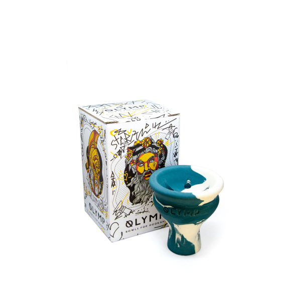 Чаша OLYMP Poseidon Blue snow (белый,голубой) в Сыктывкаре