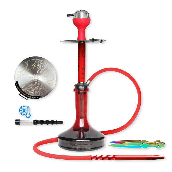 Кальян Seven star TE1 TECHNO Red 60см в Сыктывкаре