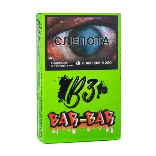 Табак B3 Bar bar (Барбарис) 50 гр в Сыктывкаре