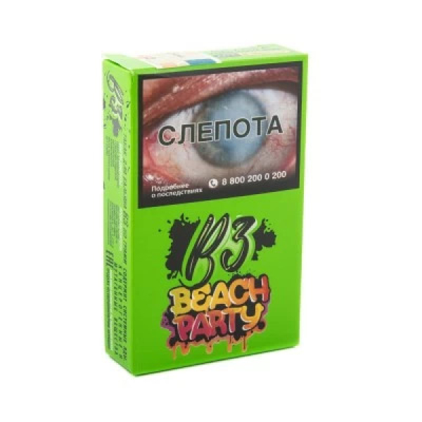 Табак B3 Beach Party (Тропический Микс) 50 гр в Сыктывкаре