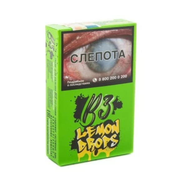 Табак B3 Lemon Drops (Лемонные леденцы) 50 гр в Сыктывкаре