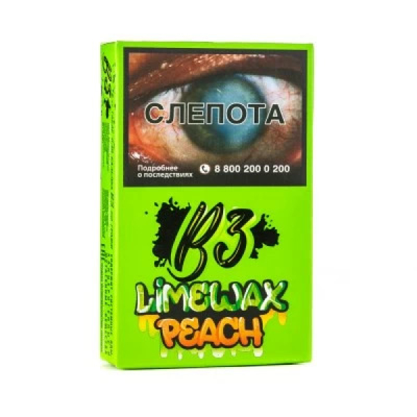 Табак B3 Limewax peach (Персик Лайм) 50 гр в Сыктывкаре