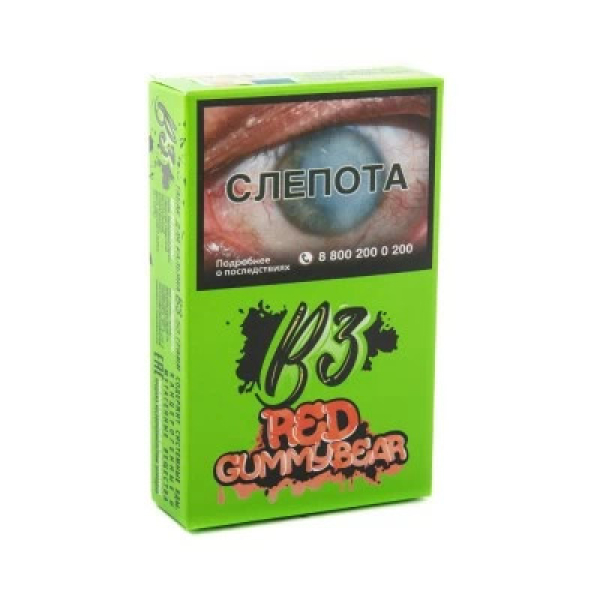 Табак B3 Red Gummy Bear (Красные Мишки Гамми) 50 гр в Сыктывкаре