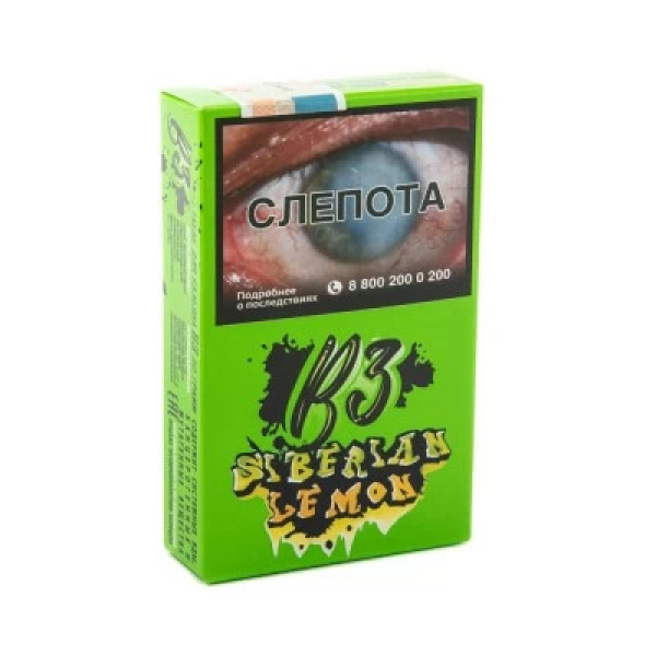 Табак B3 Siberian Lemon (Сибирский Лимон) 50 гр в Сыктывкаре