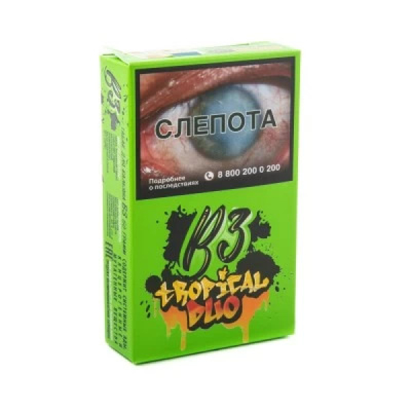 Табак B3 Tropical Duo (Тропический Дуэт) 50 гр в Сыктывкаре