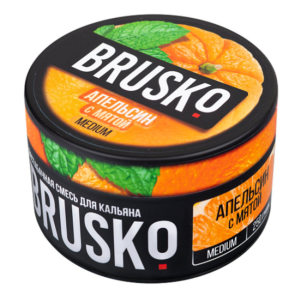 Смесь BRUSKO АПЕЛЬСИН С МЯТОЙ (MEDIUM) 250 гр в Сыктывкаре