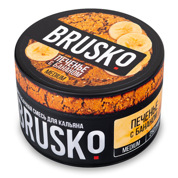 Смесь BRUSKO ПЕЧЕНЬЕ С БАНАНОМ (MEDIUM) 250 гр в Сыктывкаре