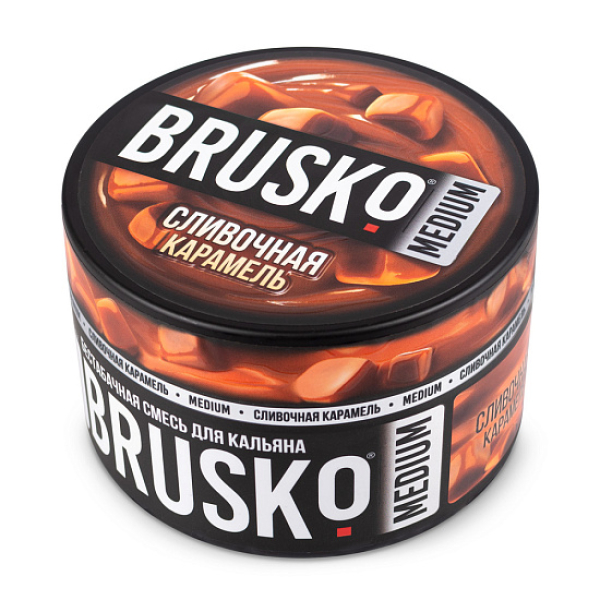 Смесь BRUSKO СЛИВОЧНАЯ КАРАМЕЛЬ (MEDIUM) 250 гр в Сыктывкаре