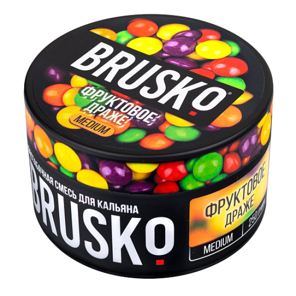 Смесь BRUSKO ФРУКТОВОЕ ДРАЖЕ (MEDIUM) 250 гр в Сыктывкаре