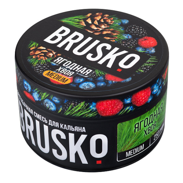 Смесь BRUSKO ЯГОДНАЯ ХВОЯ (MEDIUM) 250 гр в Сыктывкаре