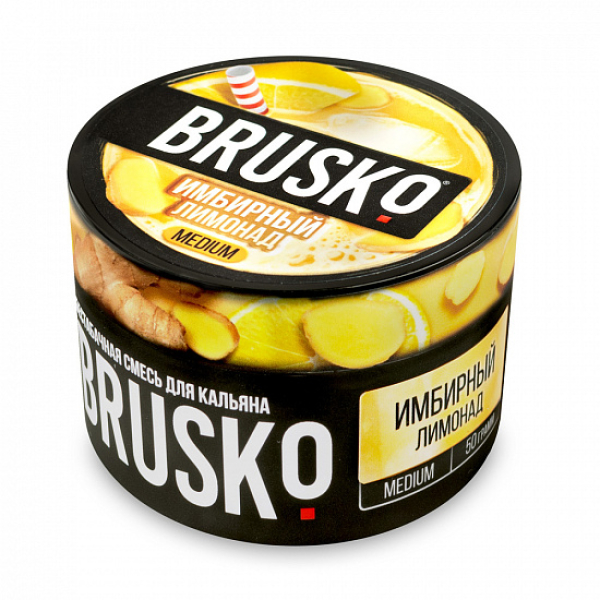 Смесь Brusko Medium Имбирный лимонад 50 грамм в Сыктывкаре