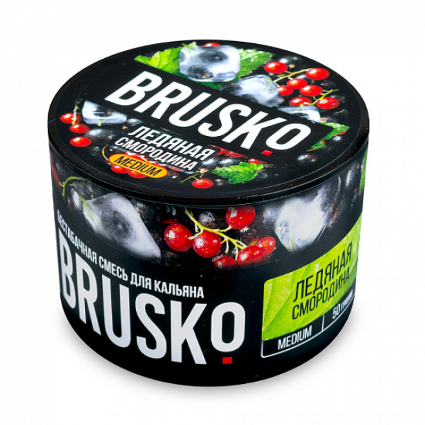Смесь Brusko Medium Ледяная смородина 50 грамм в Сыктывкаре