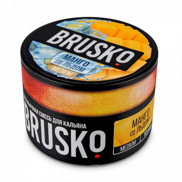 Смесь Brusko Medium Манго лед 50 грамм в Сыктывкаре