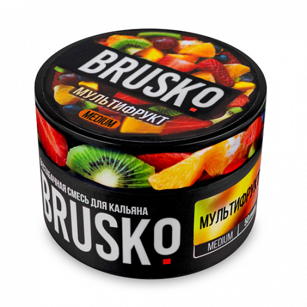 Смесь Brusko Medium Мультифрукт 50 грамм в Сыктывкаре
