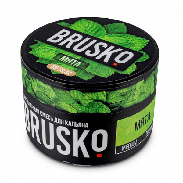 Смесь Brusko Medium Мята 50 грамм в Сыктывкаре