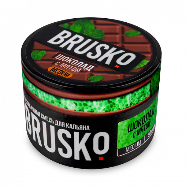 Смесь Brusko Medium Шоколад с мятой 50 грамм в Сыктывкаре