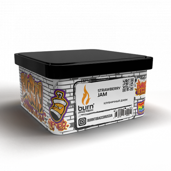 Табак BURN STRAWBERRY JAM 200 грамм в Сыктывкаре