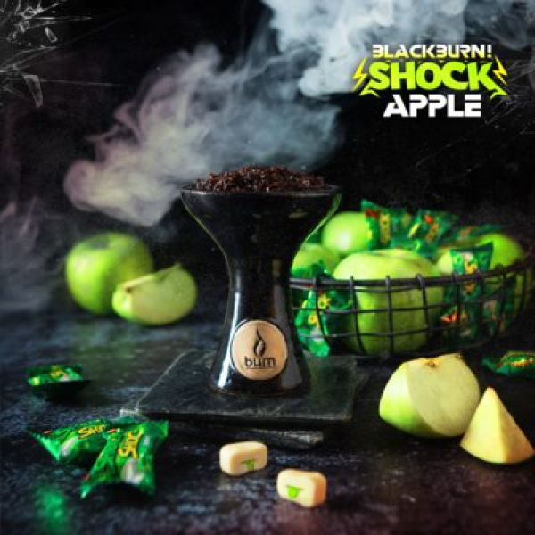 Табак Blackburn Apple Shock 100 грамм в Сыктывкаре