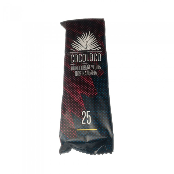 Кокосовый уголь Cocoloco 25мм - 12 шт. в Сыктывкаре