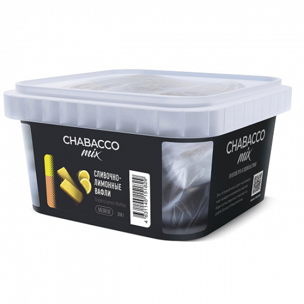 Смесь Chabacco mix Creamy Lemon Waffles (Сливочно-лимонные вафли) 200 гр в Сыктывкаре