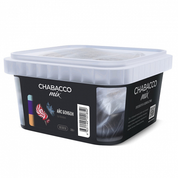 Смесь Chabacco mix Ice Bonbon (Айс Бонбон) 200 гр в Сыктывкаре