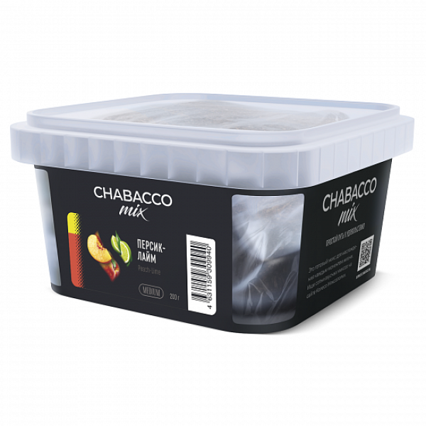 Смесь Chabacco mix Peach Lime (Персик Лайм) 200 гр в Сыктывкаре