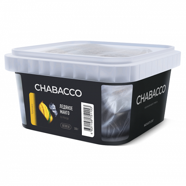 Смесь Chabacco Medium Ice Mango (Ледяной Манго) 200 гр в Сыктывкаре