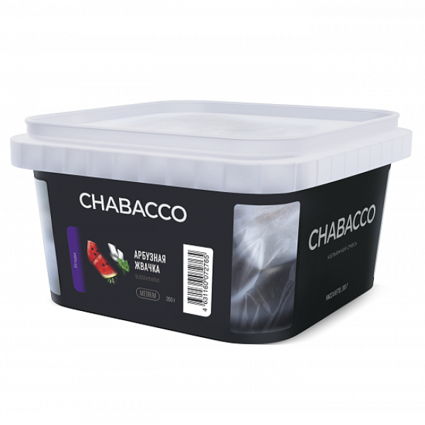 Смесь Chabacco Medium Watermelon Gum (Арбузная Жвачка) 200 гр в Сыктывкаре