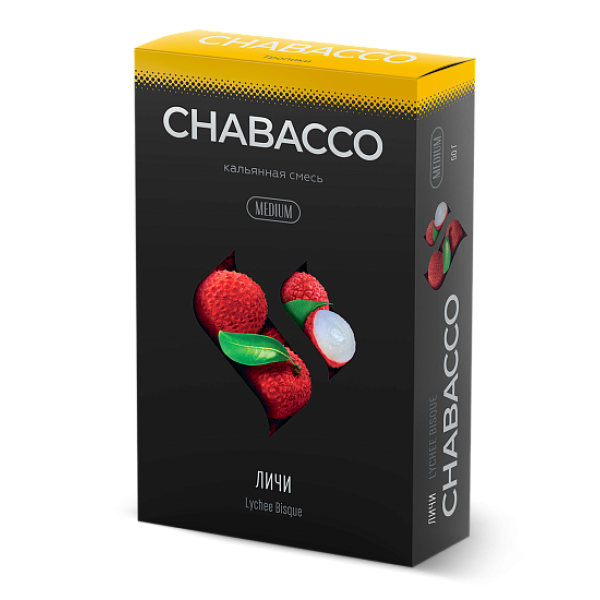 Смесь Chabacco Medium LYCHEE BISQUE (ЛИЧИ) 50 гр в Сыктывкаре