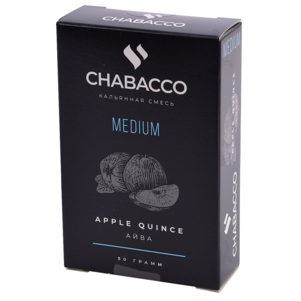 Смесь Chabacco Medium APPLE QUINCE (АЙВА) 50 гр в Сыктывкаре