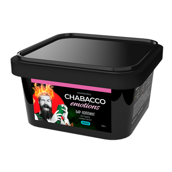 Смесь Chabacco Medium Emotions Bar hopping (Бар хоппинг) 200 гр в Сыктывкаре