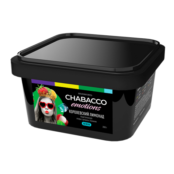 Смесь Chabacco Medium Emotions Royal lemonade (Королевский лимонад) 200 гр в Сыктывкаре