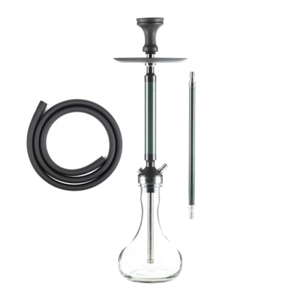 Кальян Conceptic Design Carbon Green Pro (65 см) в Сыктывкаре