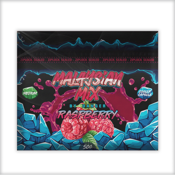 Смесь Malaysian Mix Medium Raspberry (Малина) 50 грамм в Сыктывкаре