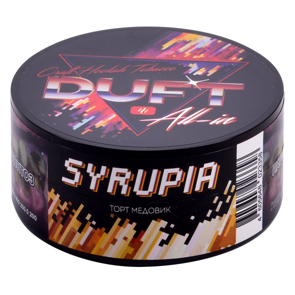 Табак Duft All-In Syrupia 25 грамм в Сыктывкаре