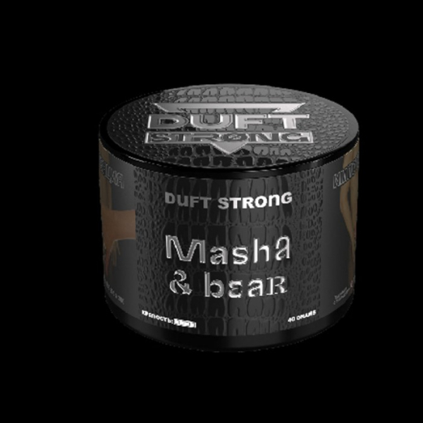 Табак Duft Strong Masha&Bear (Земляника) 40 гр в Сыктывкаре