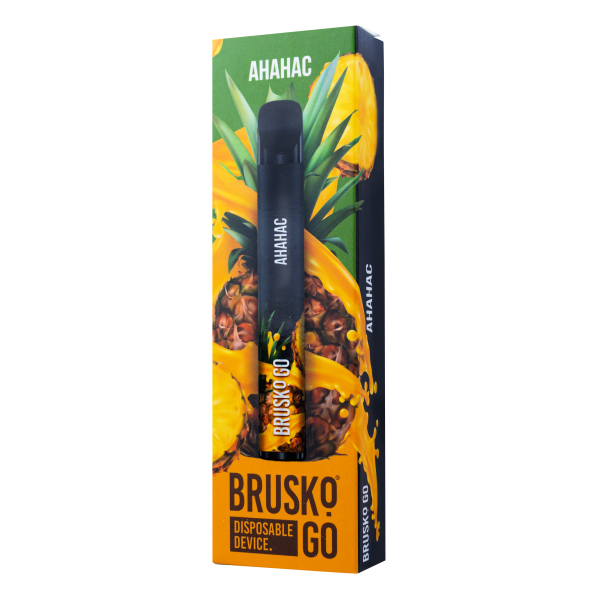 Одноразовая электронная сигарета Brusko Go Ананас 800 затяжек в Сыктывкаре