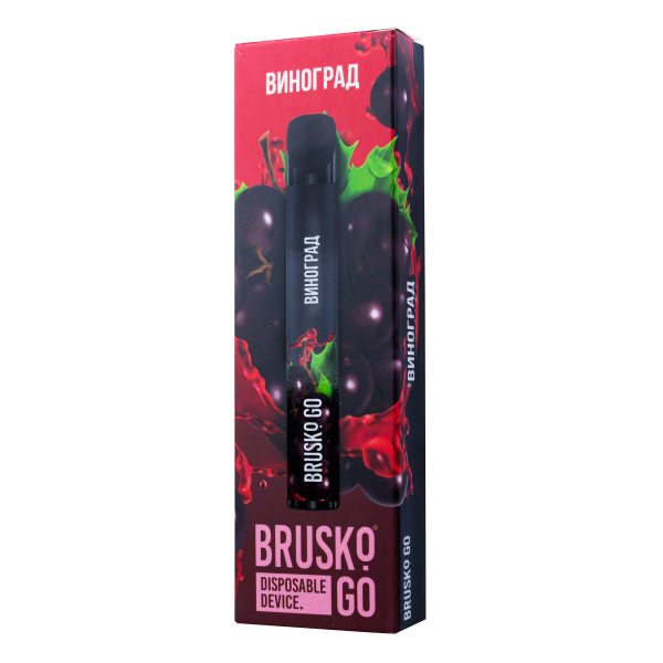 Одноразовая электронная сигарета Brusko Go Виноград 800 затяжек в Сыктывкаре