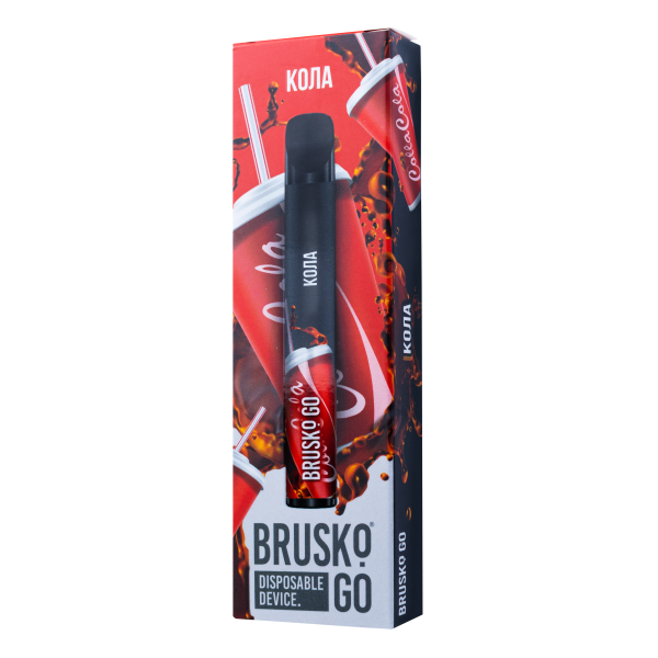 Одноразовая электронная сигарета Brusko Go Кола 800 затяжек в Сыктывкаре