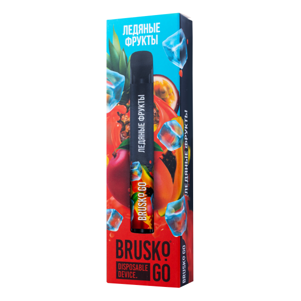 Одноразовая электронная сигарета Brusko Go Ледяные Фрукты 800 затяжек в Сыктывкаре