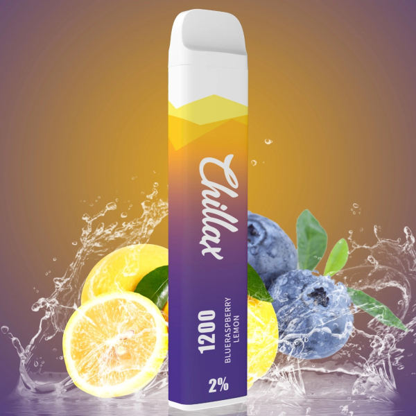 Chillax Blueraspberry Melon (Голубая малина Лимон), 1200 тяг в Сыктывкаре