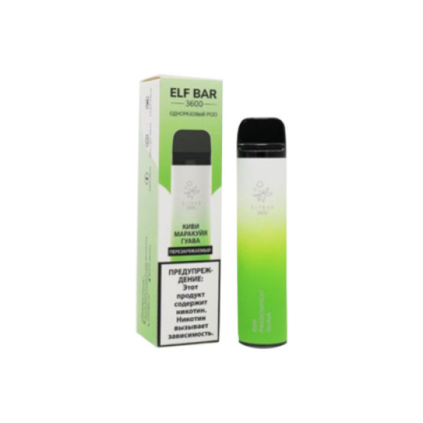 Elfbar (3600 (Киви маракуйя гуава)), 3600 тяг в Сыктывкаре