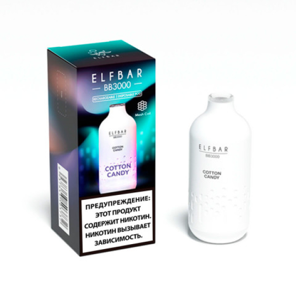 Elfbar BB3000 Сахарная вата, 3000 тяг в Сыктывкаре