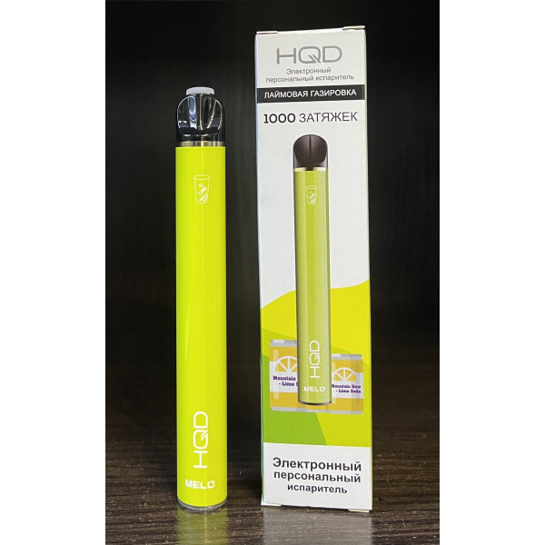 HQD melo laim soda (лаймовая газировка) 1000 затяжек в Сыктывкаре