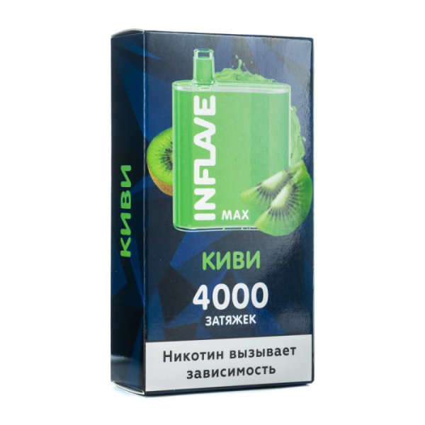 INFLAVE MAX Киви, 4000 тяг в Сыктывкаре